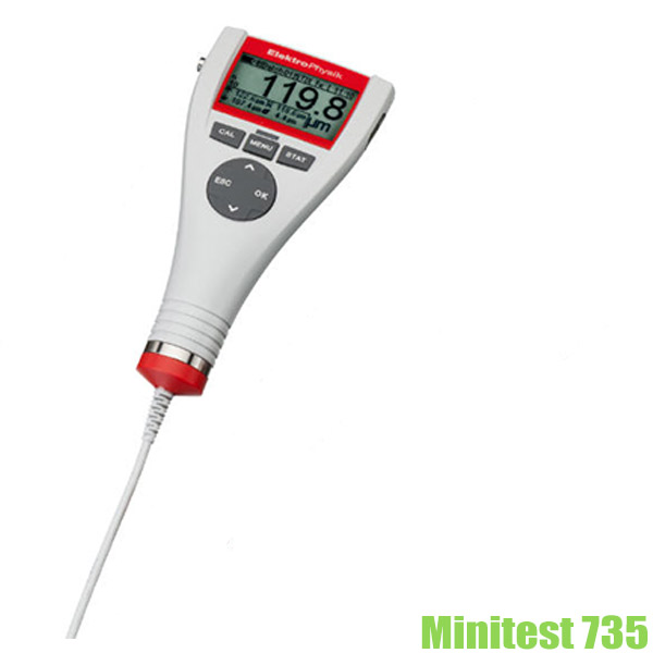 Máy đo độ dày MiniTest 735, cảm biến nối thân bằng dây