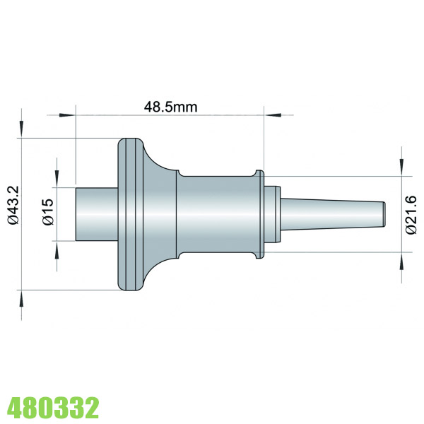 Đầu đo cho máy siêu âm 480332, đo độ dày đường ống