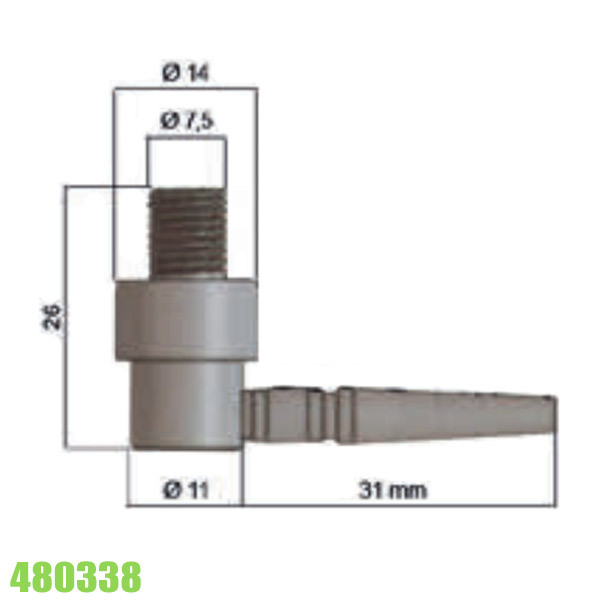 Đầu đo bề mặt siêu mỏng 480338, Untrasonic Thickness Gauges