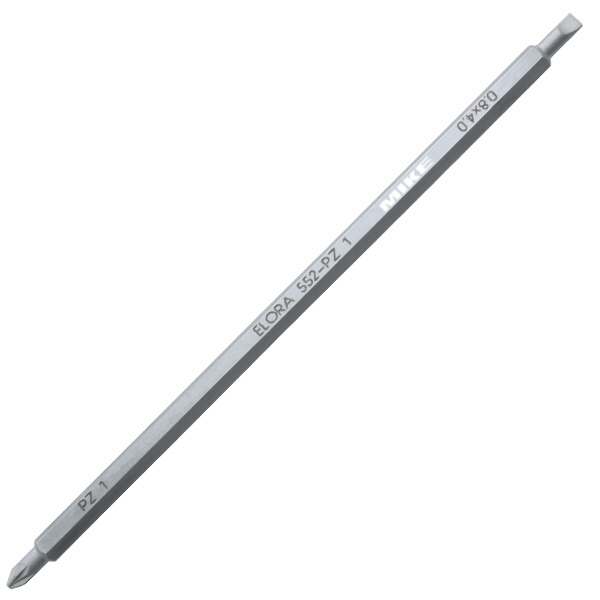 Tua vít ELORA 552-PZ một đầu dẹp một đầu hoa thị, dài 175mm