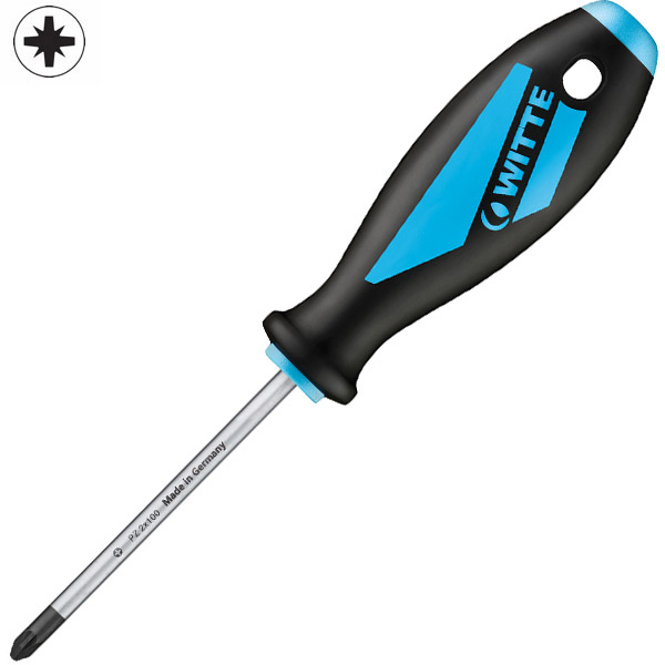 Tua vít đầu hoa thị PZ2, lưỡi 100mm