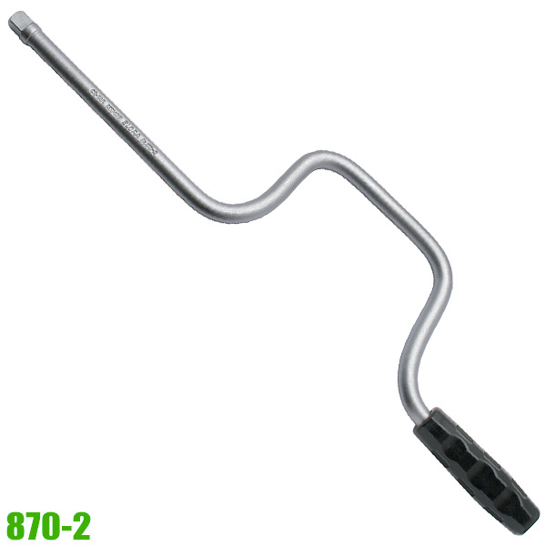 Tay quay nhanh chữ U, đầu vuông 3/8 inch. ELORA 870-2