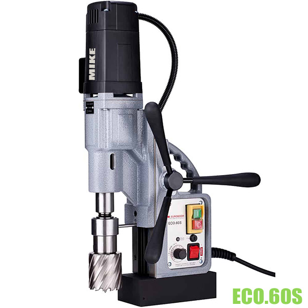 Máy khoan từ cỡ lớn 2 cấp tốc độ ECO60 , khoan max Ø60mm. Euroboor