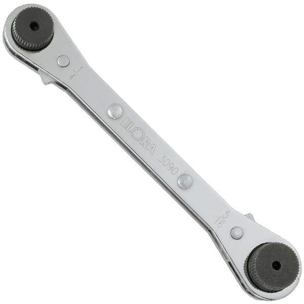 Tay vặn tự động cho mũi vít ELORA 3090, 2 đầu lục lăng có từ tính