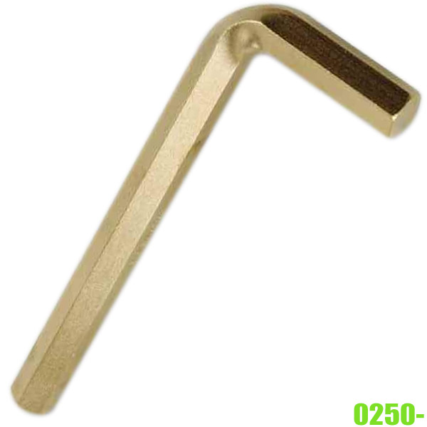 Lục giác chữ L đầu bằng ELORA 0250, hệ mét, chống cháy nổ