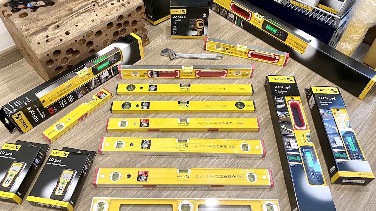 9 loại thước thủy 60cm sản xuất tại Đức - STABILA - BH 10 năm.