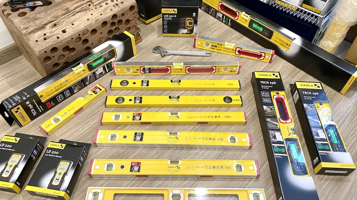 19 loại thước thủy 60cm khác nhau, STABILA - Made in Germany.