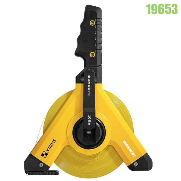Thước cuộn 100m sợi thép phủ nilon LBM 1000 open Stabila Germany