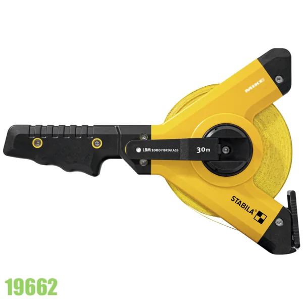 Thước cuộn 30 mét sợi thủy tinh fiberglass STABILA LBM 1000