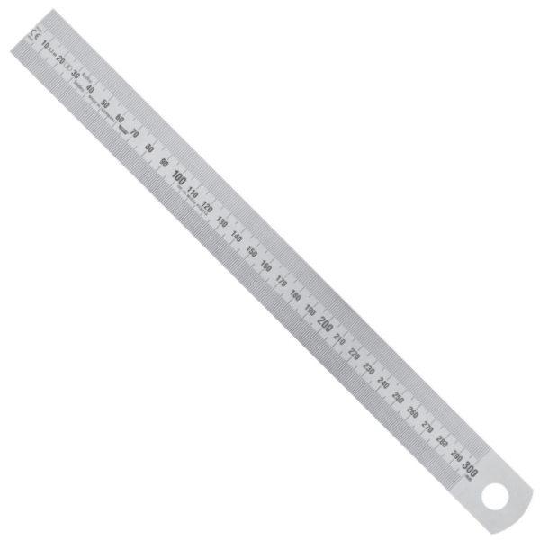 Thước lá inox 101801, type A, bản rộng 30x1.0mm