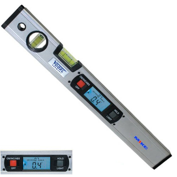 Thước thủy điện tử 712020, 400mm, 2 bọt thủy, đế nam châm