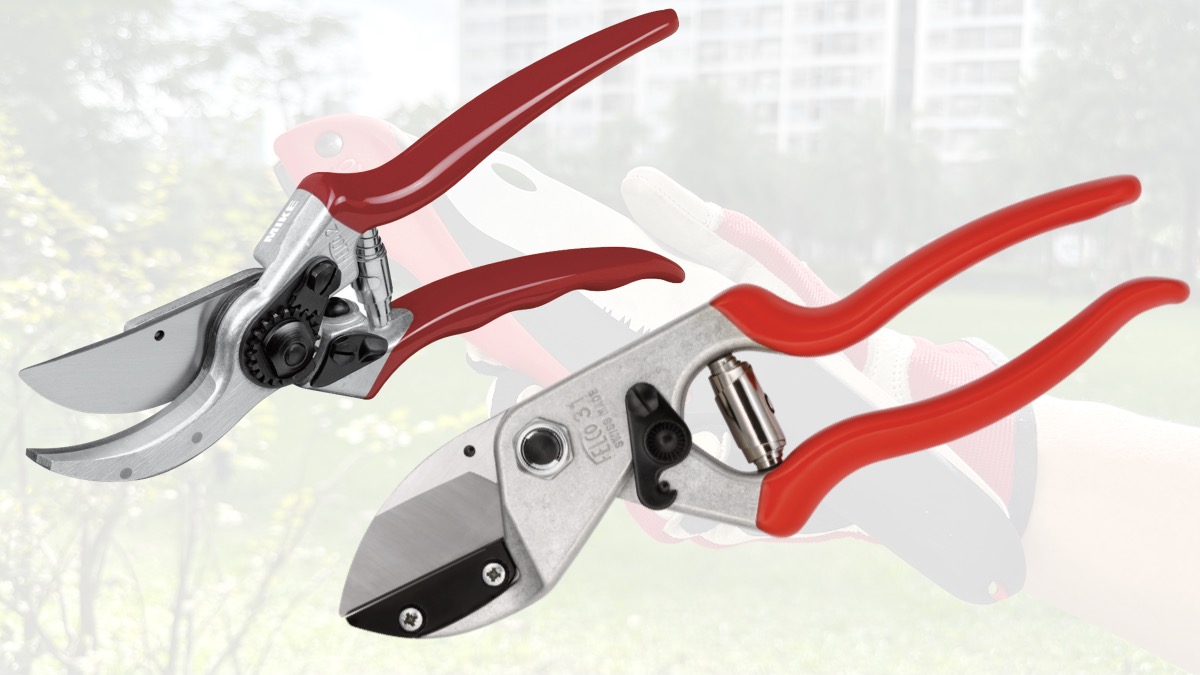 Kéo cắt cành kiểu by pass và kiểu anvil là gì? Khác nhau gì?