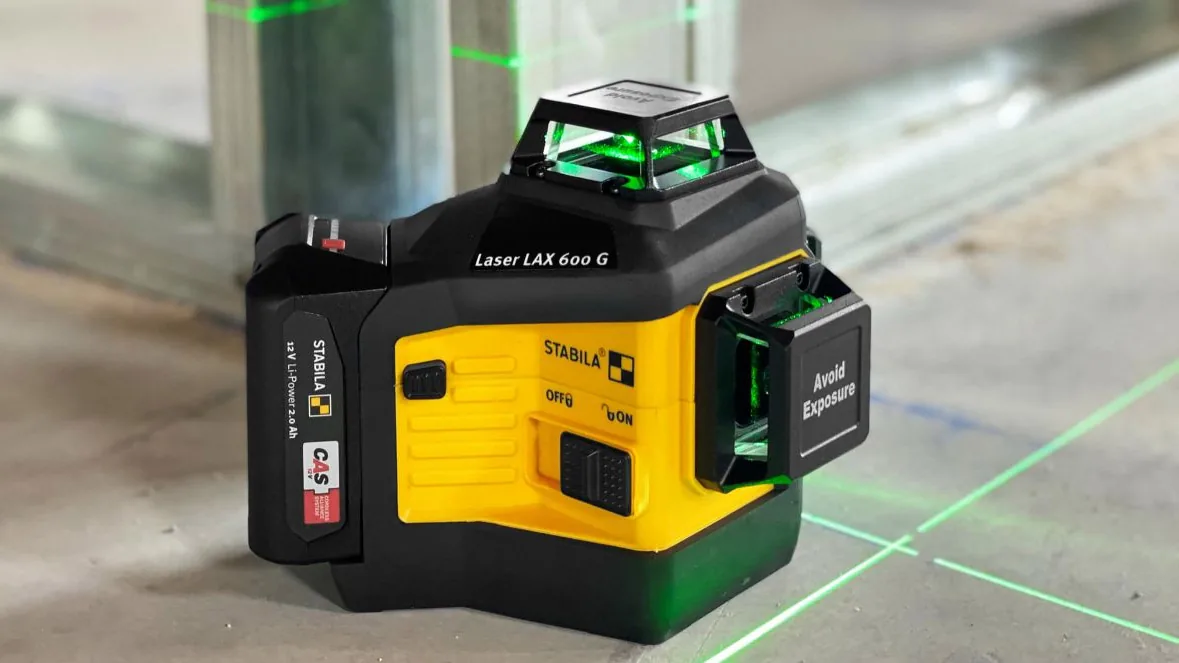 Hướng dẫn SD máy cân bằng laser LAX 600 tia xanh, đỏ STABILA.