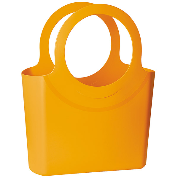 Làn nhựa cỡ đại Max BB bag màu Mandarin, Epoca - Italy