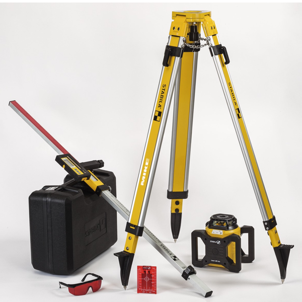 Máy cân bằng laser xoay Stabila 19241, LAR 160 trọn bộ kèm chân