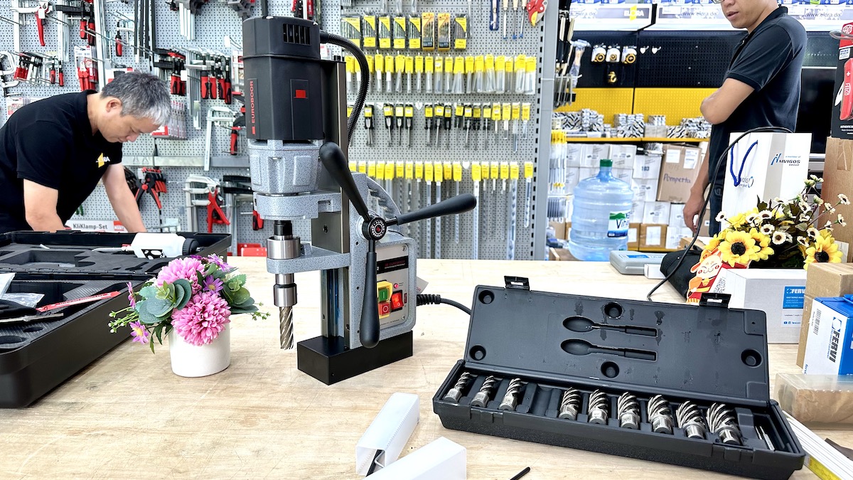 Hướng dẫn khắc phục sự cố máy khoan từ EUROBOOR ECO.32