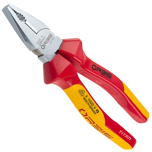 Kìm đa năng 6¼", mạ crom, cán cách điện VDE