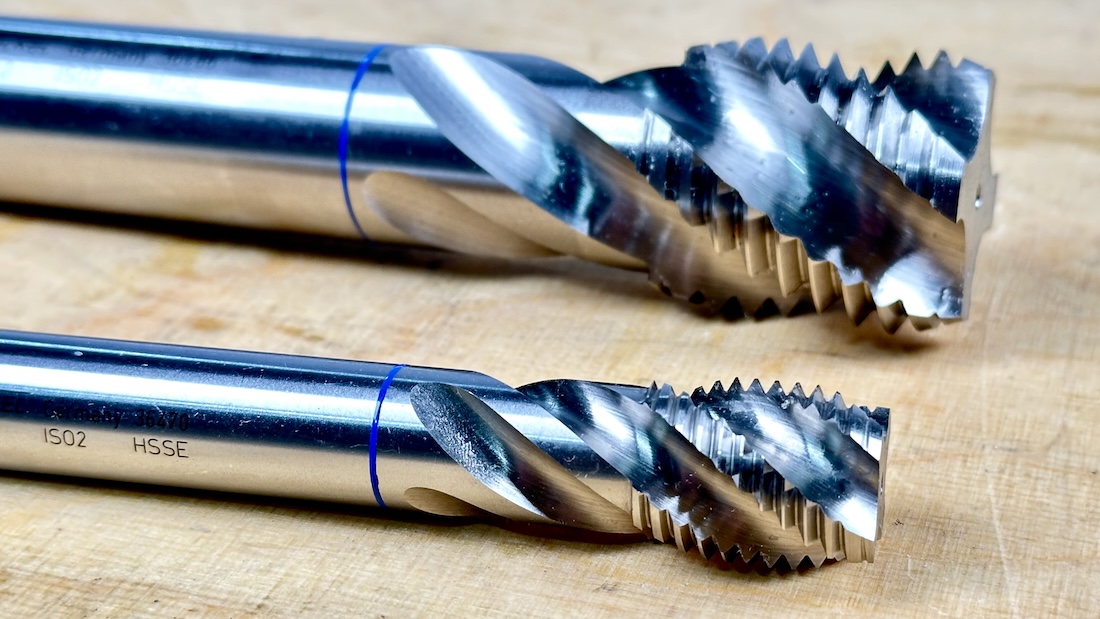 Taro ren may đai xanh Form C dùng cho lỗ mù Volkel - Germany