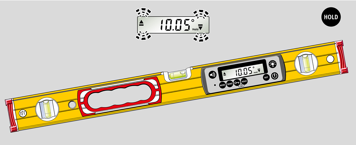 Hướng dẫn sử dụng thước thủy điện tử dòng TECH 196 DL_5.5