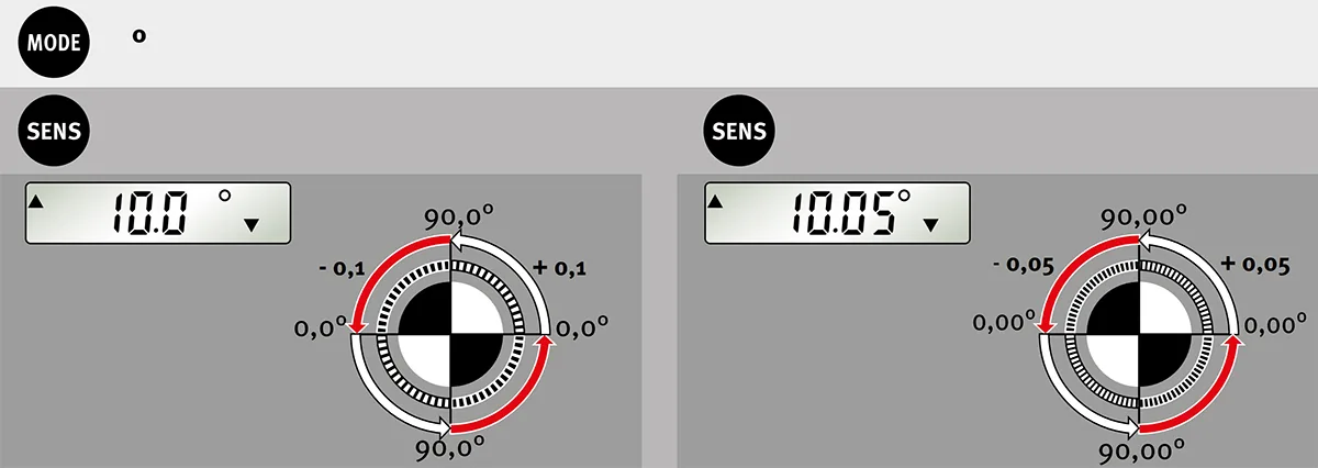 Hướng dẫn sử dụng thước thủy điện tử dòng TECH 196 DL_Setting