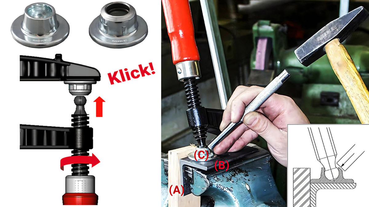 Hướng dẫn cách tháo lắp nút ép cảo BESSEY