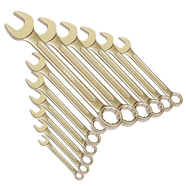 Bộ cờ lê vòng miệng chống cháy nổ ELORA 01300S AlBr, 12 món