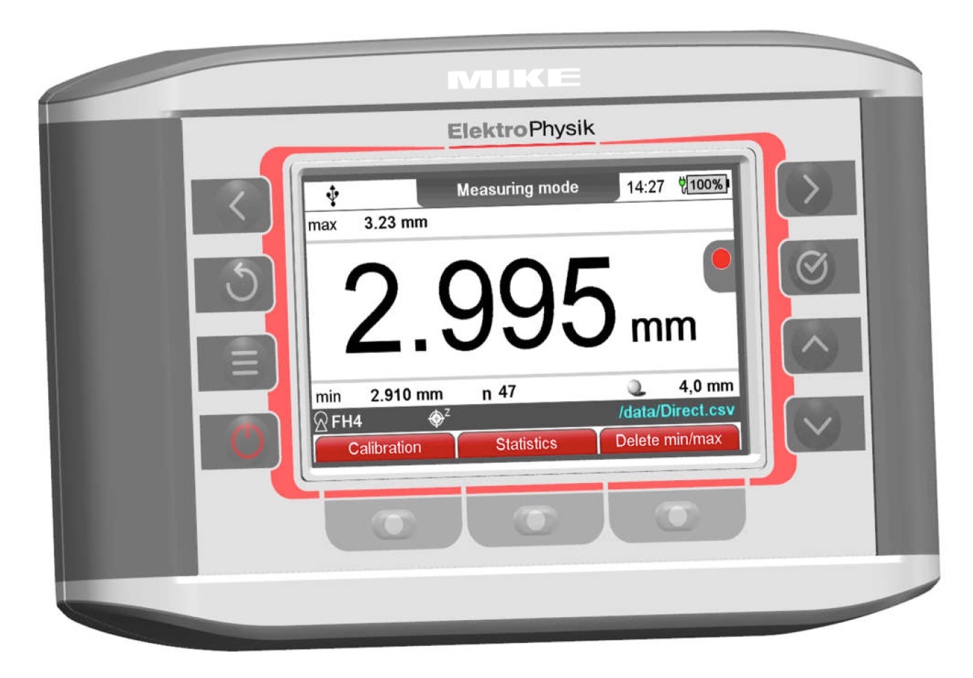 Hướng dẫn sử dụng máy đo bề dày thành chai Minitest FH - ElektroPhysik