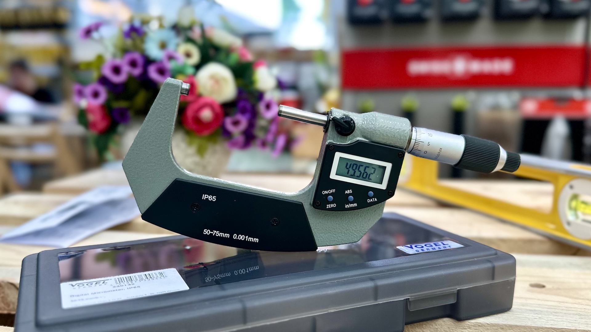 Hướng dẫn sử dụng thước panme điện tử Vogel Germany