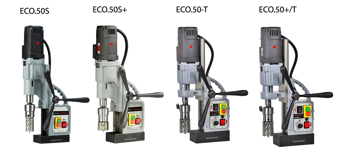 Bảng so sánh 4 loại máy khoan từ EUROBOOR ECO.50
