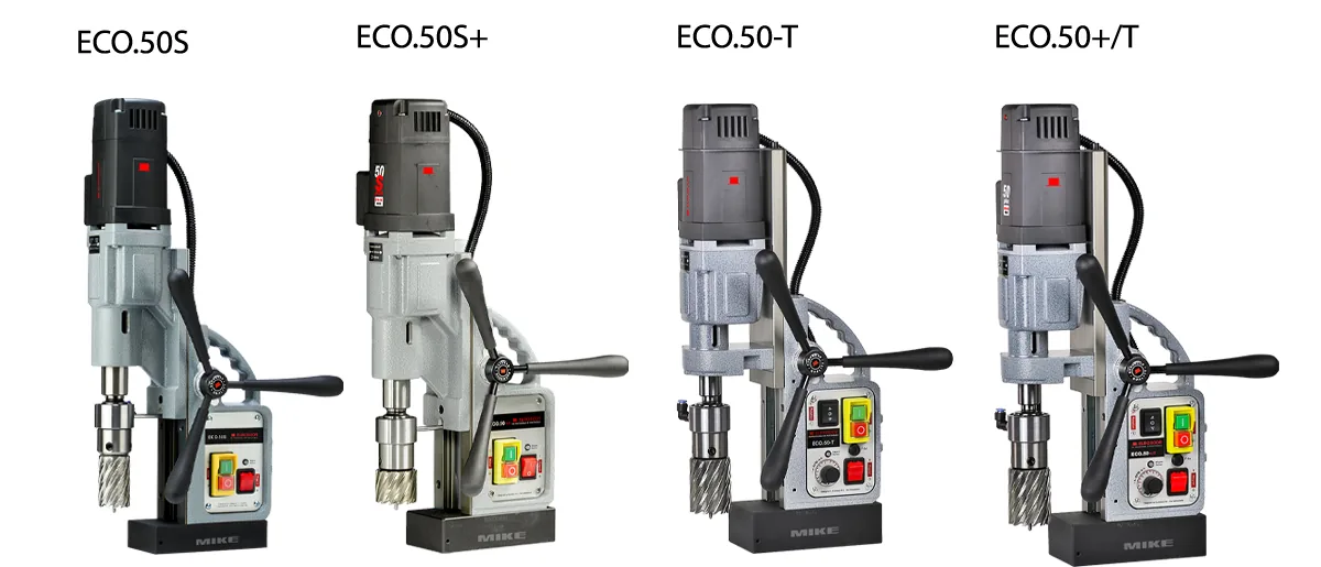 Bảng so sánh 4 loại máy khoan từ EUROBOOR ECO.50