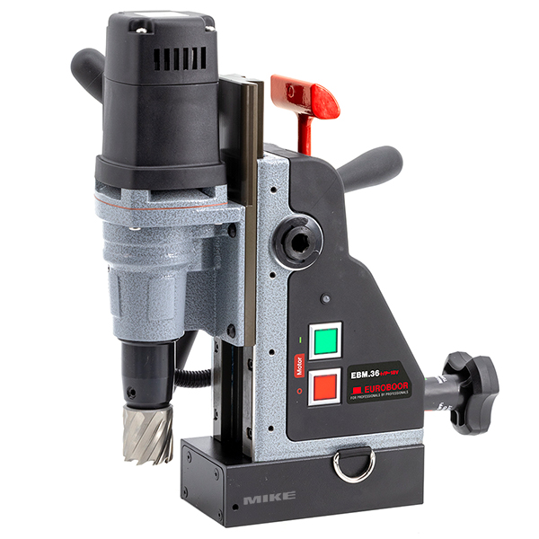 Máy khoan từ chạy pin Euroboor EBM.36+/P-18V, trọn bộ
