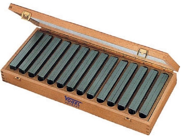 Bộ căn mẫu song song 14 cặp Vogel Germany 260600, bằng hợp kim