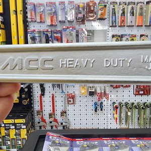 Mỏ lết loại Heavy duty MCC MW-HD có con lăn mịn, chắc chắn và ngàm mài phẳng, khít, độ rơ thấp.