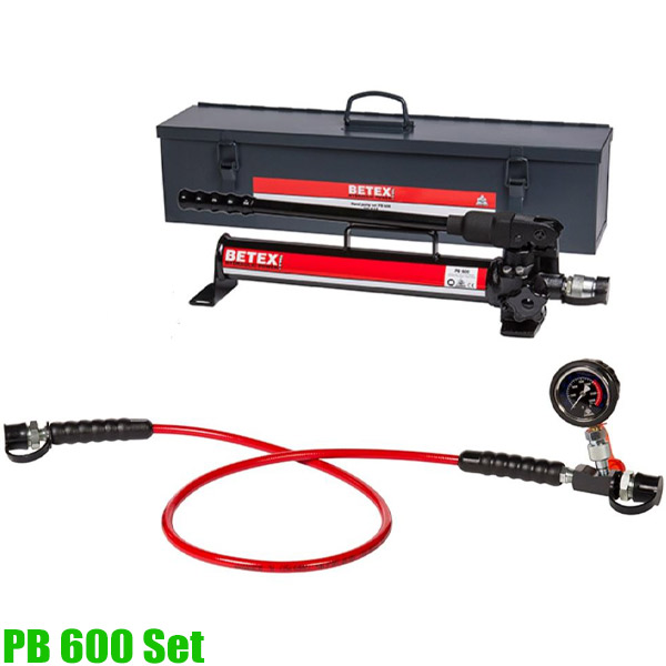 PB600 Set bộ bơm tay thủy lực áp suất 700 bar