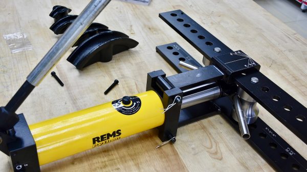 Máy uốn ống bằng thủy lực REMS Python, đường kính tới 2 inch