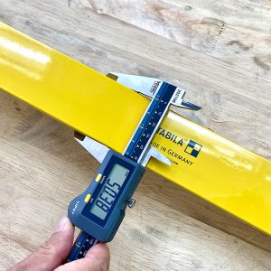 Thước thủy Stabila Type 70P-2-2 có thiết kế Ergonomic cho cảm giác cầm chắc chắn, tin cậy.