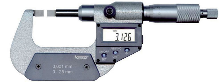 23238 Series panme đo ngoài điện tử 0-100mm, hàng chính hãng Vogel Germany
