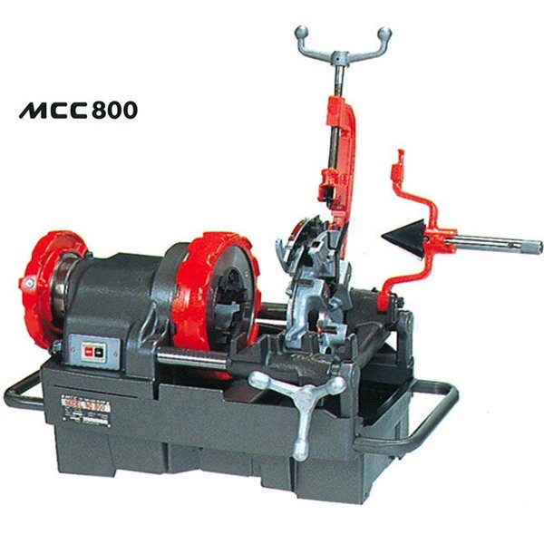 MCC800 máy tiện ren ống 3 inch bán tự động, bulong, MCC Japan.