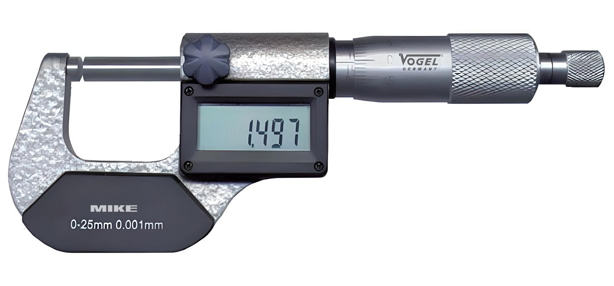 Panme điện tử đo ngoài Vogel Germany 23108-, thang đo 0-75mm