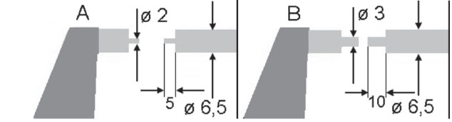 Các type của panme đo ngoài điện tử 232876 Series Vogel