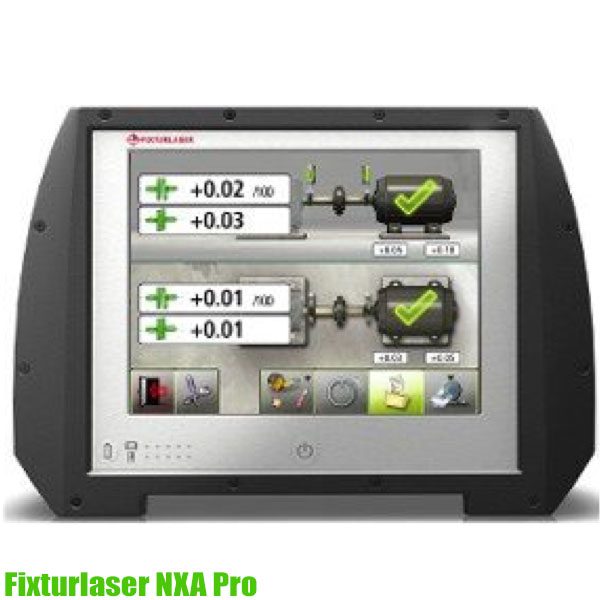 Fixturlaser NXA ProMáy cân chỉnh đồng trục bằng laser, khoảng cách max 10m.