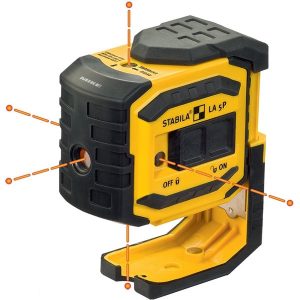 Máy bắn cốt laser 5 tia LA-5P STABILA 18328