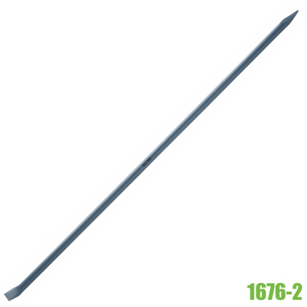 1676/2 Thanh cạy 1 đầu cong dẹt, 1 đầu nhọn bằng thép C45