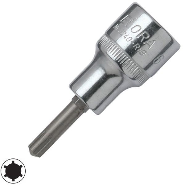 3240-RIB Tuýp lục giác đầu RIBE, vuông 1/2 inch, sx tại Đức