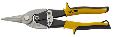 Kéo cắt tôn hướng thẳng ELORA 402/1-G, tấm kim loại dày 1.2mm