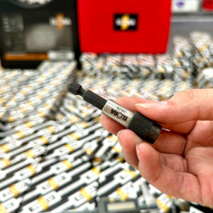 Đầu nối lục giác ELORA 3428 có chiều dài tổng thể 51mm và trọng lượng chỉ 24g, mang đến sự cân đối giữa độ chắc chắn và tính linh hoạt khi sử dụng liên tục.