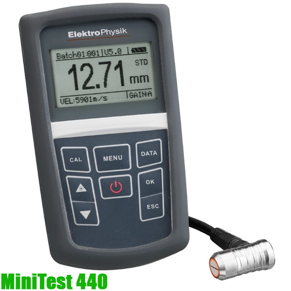 MiniTest 440 Máy đo độ dày kim loại xuyên lớp phủ – đo thành ống