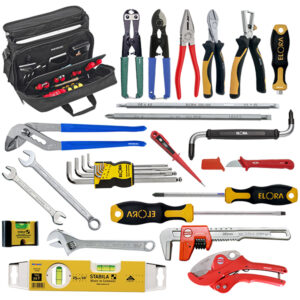 Bộ đồ nghề sửa chữa điện nước cao cấp DN219P, 42 chi tiết. MCC Japan