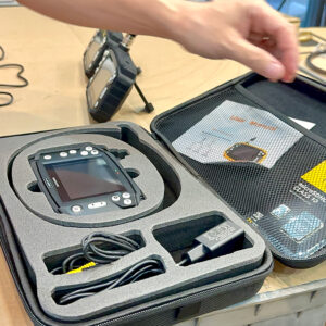 Pin Li-ion sạc lại và chế độ tiết kiệm năng lượng giúp Máy nội soi công nghiệp Vogel Germany 620003 vận hành ổn định.