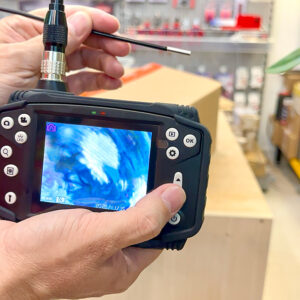 Chức năng phóng đại x2/x3/x4 và xoay 180° được tích hợp trên Máy nội soi công nghiệp Vogel Germany 620003.